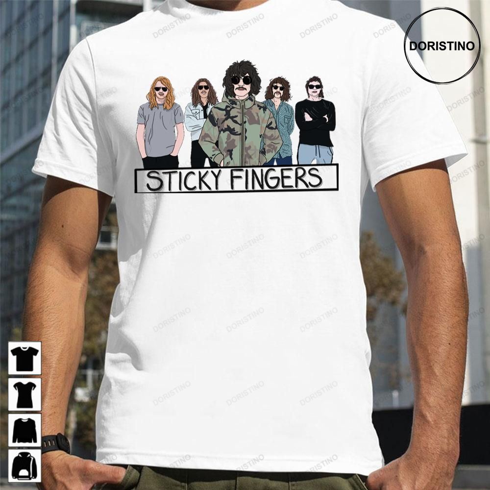 Cartoon Sticky Fingers Limited Edition T-shirts